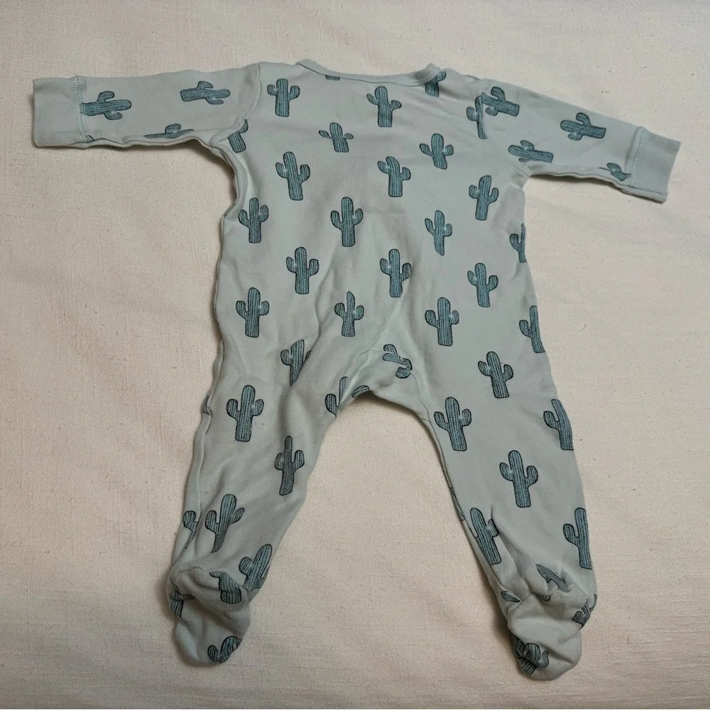 Yoga Sprouts | Cactus Footie Pajama | 3-6 months